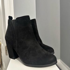 Express Black Booties